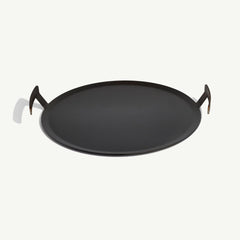 Round Carbon Steel Griddle Set