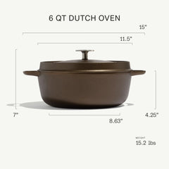 Seasoned Cast Iron Dutch Oven