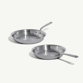 Stainless Clad Frying Pan Set