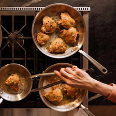 Stainless Clad Frying Pan