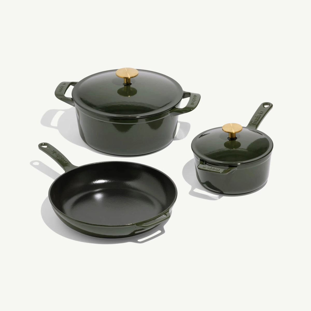 Enameled Cast Iron Set