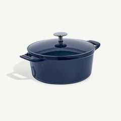 Round Enameled Cast Iron Dutch Oven